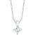 Princess-Cut Diamond Pendant Necklace in 10k Yellow or White Gold (1/4 ct. t.w.)