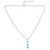 Sky Blue Topaz Dangle 18" Pendant Necklace (2-3/4 ct. t.w.) in Sterling Silver, 18" + 3" extender