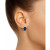 Sapphire (3 Ct. t.w.) and Diamond (1/5 Ct. t.w.) Stud Earrings