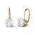 Moissanite Leverback Earrings (2 ct. t.w. Diamond Equivalent) in 14k White or Yellow Gold