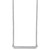 Cubic Zirconia Pavé 16" Bar Necklace in Sterling Silver, Created for Macy's