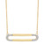 Diamond Clip Pendant Necklace (1/10 ct. t.w.) in 14k Gold, 18" + 2" extender, Created for Macy's