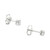 Diamond Enhancer Stud Earrings (1/2 ct. t.w.) in 14k White Gold