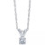 Round-Cut Diamond Pendant Necklace in 10k Yellow or White Gold (1/5 ct. t.w.)