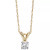 Round-Cut Diamond Pendant Necklace in 10k Yellow or White Gold (1/5 ct. t.w.)