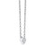Diamond Three Stone 18" Collar Necklace (1/2 ct. t.w.) in 14k White Gold