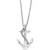 EFFY® Men's Anchor Pendant Necklace in Sterling Silver