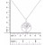 Cubic Zirconia Tree Pendant Necklace in Sterling Silver & 14k Gold-Plate, 16" + 2" extender (Also in Sterling Silver)