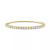 Cubic Zirconia Curved Bar Bracelet