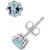 Rhodolite Garnet Stud Earrings (1-1/5 ct. t.w.) in Sterling Silver (Also in Opal, Citrine, White Topaz, Peridot, Aquamarine, and Amethyst)