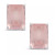 Rose Quartz (3-1/8 ct. t.w.) Stud Earrings in Sterling Silver.