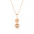 Chocolate Diamond® & Vanilla Diamonds® 18" Pendant Necklace (3/8 ct. t.w.) in 14k Rose, Yellow  or White Gold