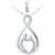 Mother & Child Infinity Pendant Necklace in Sterling Silver, 16" + 2" extender, Created for Macy's
