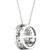 Diamond Double Halo 18" Pendant Necklace (3/8 ct. t.w.) in 10k White Gold
