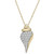 Diamond Conch Shell Pendant Necklace (1/6 ct. t.w.) in 10k Gold, 16" + 2" extender, Created for Macy's