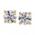 Diamond Stud Earrings (1 ct. t.w.) in 14k White or Yellow Gold