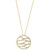 EFFY® Diamond Openwork Disc 18" Pendant Necklace (1/2 ct. t.w.) in 14k Gold