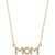 Diamond MOM 18" Pendant Necklace (1/10 ct. t.w.) in 10k Gold
