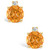 Citrine (1/2 ct. t.w.) and Diamond Accent Stud Earrings in 14K Yellow Gold