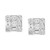 EFFY® Diamond Multi-Cut Cluster Stud Earrings (1/2 ct. t.w.) in 14k White Gold