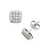 Diamond Micropave Stud Earrings (1/2 ct. t.w.) in 14K White Gold