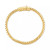 Heavy Serpentine Link Bracelet in 14k Gold-Plated Silver, Also available in Sterling Silver, Created for Macy's