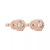 Diamond Honeycomb Stud Earrings (1/2 ct. t.w.)