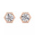 Diamond Honeycomb Stud Earrings (1/2 ct. t.w.)