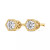 Diamond Honeycomb Stud Earrings (1/2 ct. t.w.)