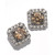 Chocolatier® Diamond (3/4 ct. t.w.) Halo Stud Earrings in 14k White Gold, Rose Gold or Yellow Gold.