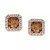 Chocolatier® Diamond (3/4 ct. t.w.) Halo Stud Earrings in 14k White Gold, Rose Gold or Yellow Gold.