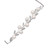 Cultured Freshwater Pearl (4mm) and Diamond (1/20 ct. t.w.) Bolo Bracelet in Sterling Silver