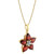 Rhodolite Garnet (4-1/4 ct. t.w.) & Diamond Accent Flower 18" Pendant Necklace in 10k Gold