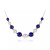 White Freshwater Cultured Pearls (6.5-9.5mm) with Blue Lapis (27 ct. t.w), and Gold Beads (3mm) 18" Necklace in 14k Yellow Gold. Also Available with Onyx and Turquoise