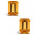 Citrine (3-1/5 ct. t.w.) Stud Earrings in 14K Yellow Gold or 14K White Gold