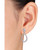 Lab-Created Moissanite Open Teardrop Drop Earrings (2-1/5 ct. t.w.) in Sterling Silver