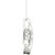 Diamond Infinity Teardrop 18" Pendant Necklace (1/5 ct. t.w.) in 10k White Gold