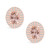 Morganite (1-3/8 ct. t.w.) and Diamond (1/2 ct. t.w.) Halo Stud Earrings in 14K Rose Gold