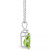 Peridot (1-1/3 ct. t.w.) and Diamond Accent Pendant Necklace in 14K Yellow Gold or 14K White Gold