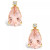 Morganite (1-3/8 ct. t.w.) and Diamond Accent Stud Earrings in 14K Yellow Gold or 14K White Gold