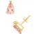 Morganite (1-3/8 ct. t.w.) and Diamond Accent Stud Earrings in 14K Yellow Gold or 14K White Gold