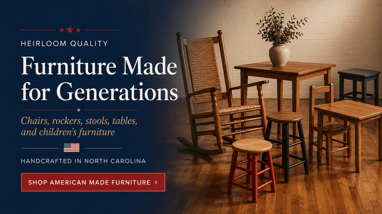 American made furniture built for generations