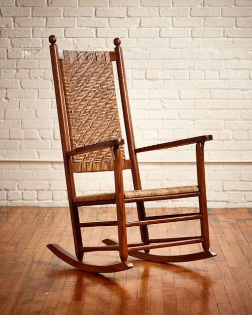 Troutman Chair Co. Plantation Cane Rocker (TC-#990) 