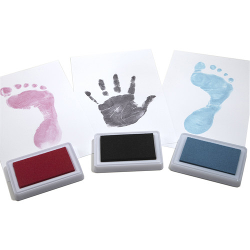 Safty Ink-pad Baby Footprints Handprint Ink Pads Safe Non-toxic