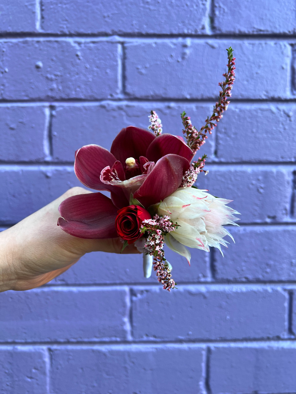 luna buttonhole The Flower Room