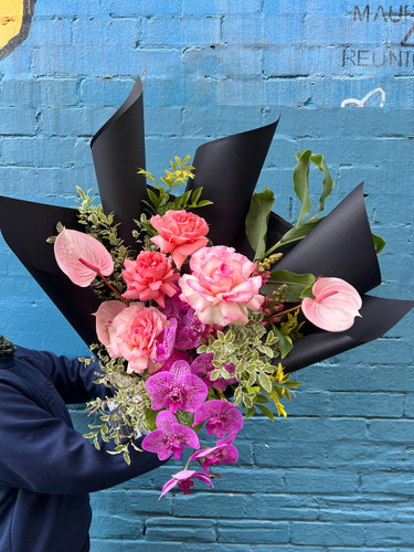 pink lemonade (all shades of pink)