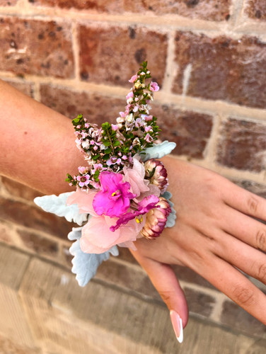 parker wrist corsage