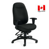 Granada® Deluxe High Back Multi-Tilter - 1170-3 - Black.  Made in Canada
