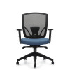 Ibex MVL2801, Upholstered Seat & Mesh Back Synchro-Tilter, OTG, front view