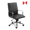Ultra MVL11730, High Back Tilter Black with Arms, OTG Assembled in Canada